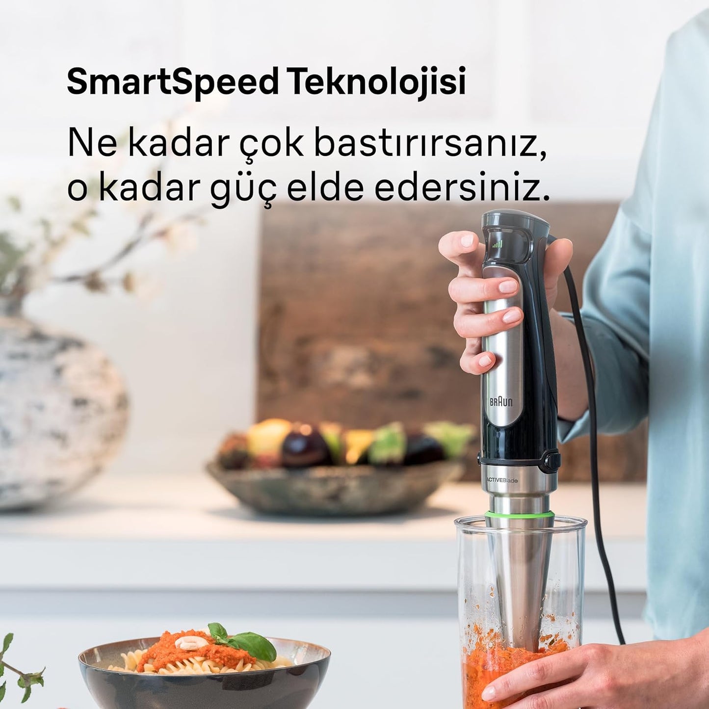 MultiQuick 7 Hand Blender with Beaker | 1000W | Black