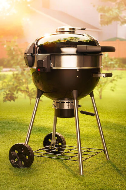 Napoleon Charcoal Kettle Grill | Black | BBQ | Temperature Control |