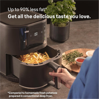 Braun MultiFry Air Fryer 3 | 1500W | 4.3L | Black | low-oil air fryer