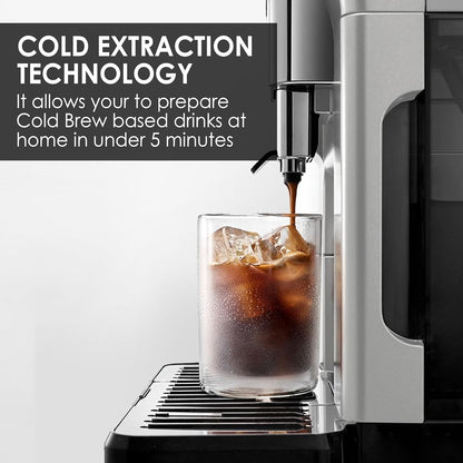 Delongi Elette Explore Coffee Machine | Black | 1450 Watts | Espresso Machine