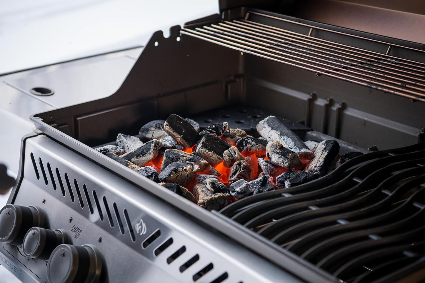 Napoleon Charcoal and Smoker Tray | Cast Iron | Gas Grills |