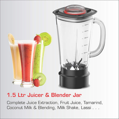 Vidiem juicer blender Jumbo | Juice mixer |1000W | Black |