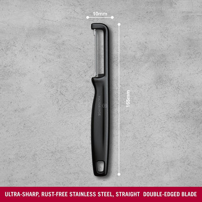 Victorinox Swiss Made Stainless Steel | Swiss Classic Iota Peeler | Straight Double-Edge Peeler |