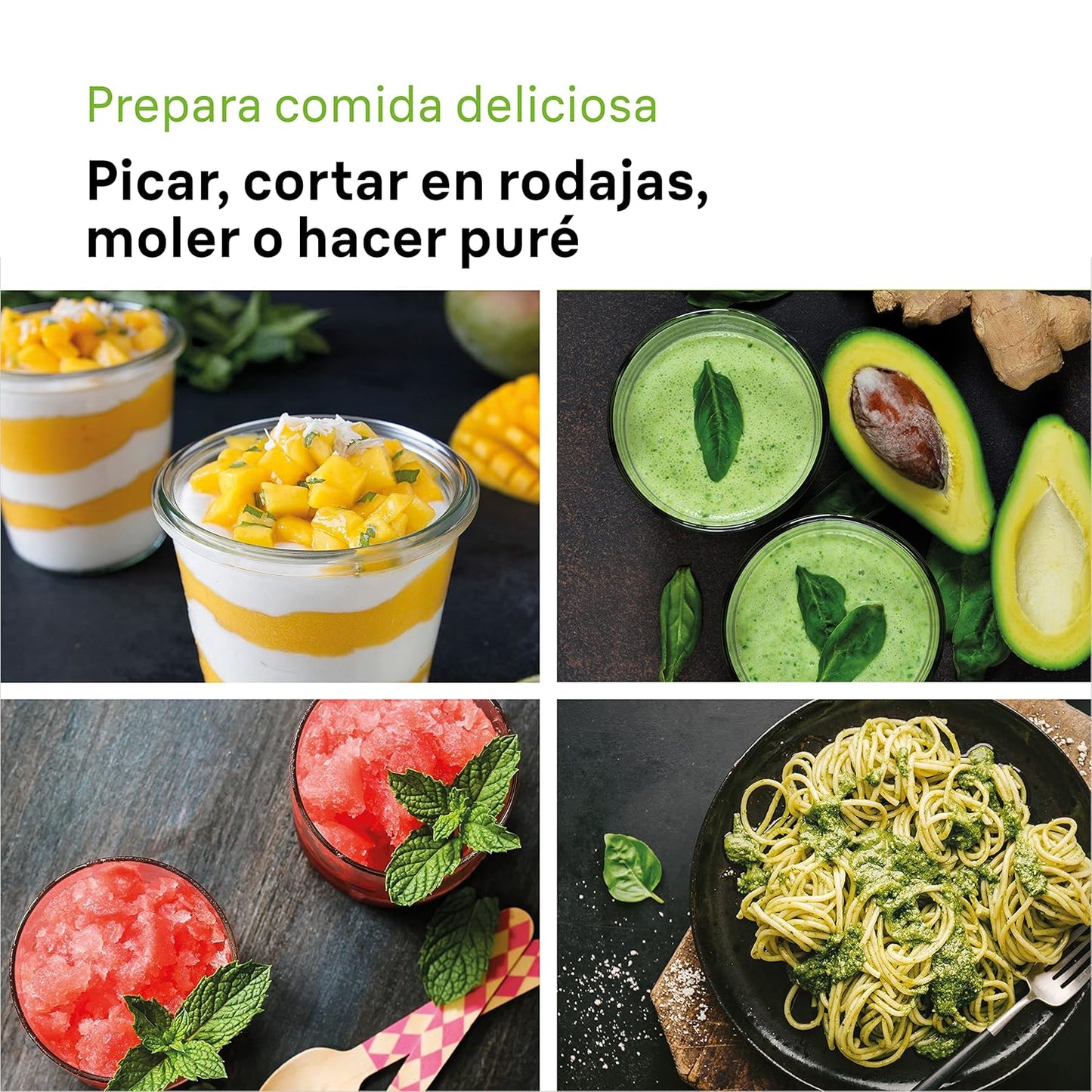 MultiQuick 9 Hand Blender | 1200W | Lightweight |Black