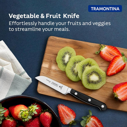 Tramontina Century Stainless Steel Vegetable & Fruits Knife | Kitchen Knife | 25 Years Warranty | 7.6 cm |