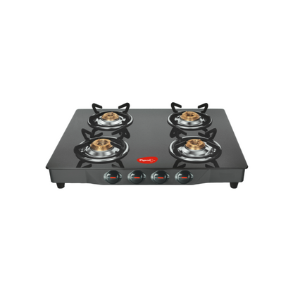 Pigeon Ayush Glasstop Gas Stove | Black |