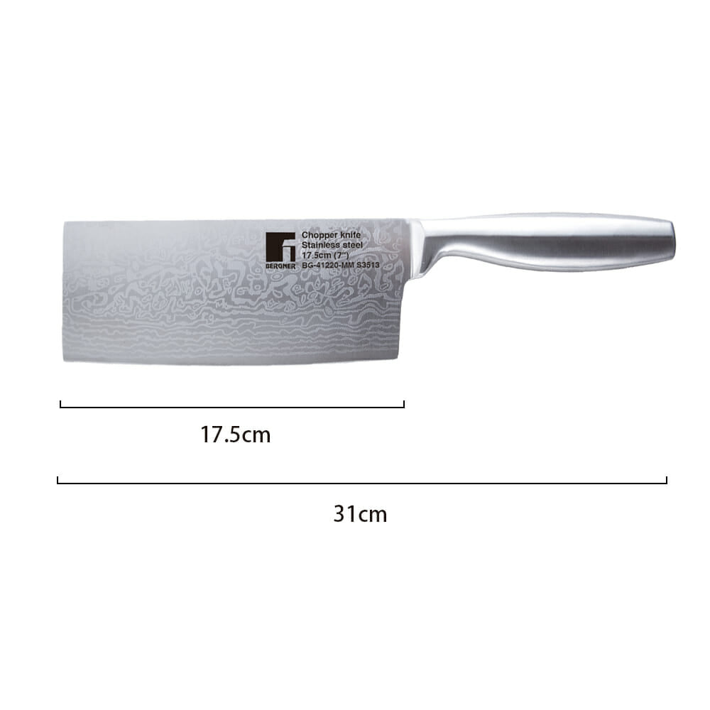 stainless steel blades, thinner slices longlasting, superior quality, 17.5cm