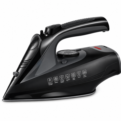 Pigeon Uncord Cordeless Steam Iron | 2200 Watts | Fast Heating | Black & Grey |