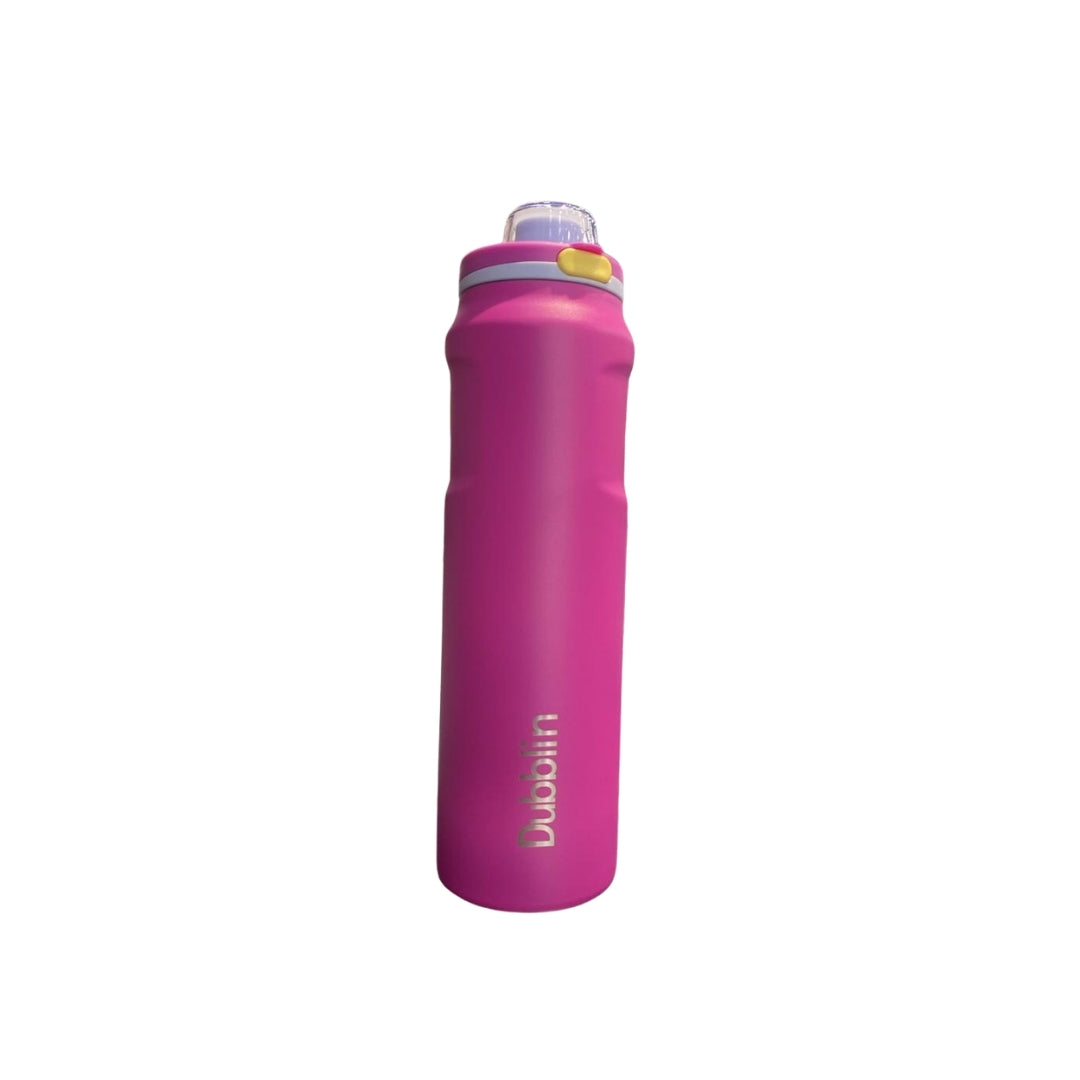 Dubblin Modern Stainless Steel Water Bottle | Wide Mouth | Leak Proof |