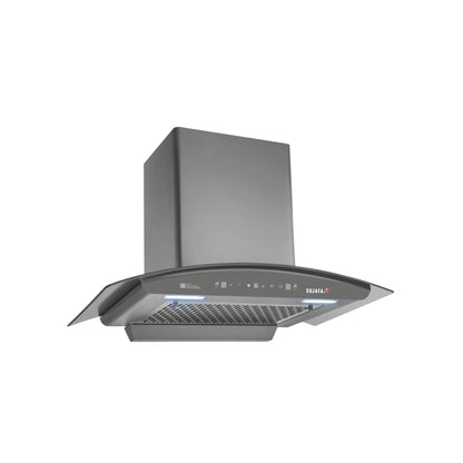 Sujata Azurite BLDC Kitchen Chimney | Energy Efficient Auto Clean Filterless Chimney with Powerful Suction |