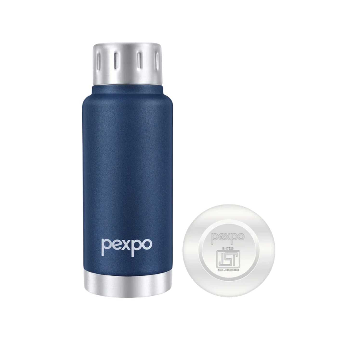 Pexpo Stainless Steel Water Bottle & Flask | 450 ml | Vacuum Insulated |