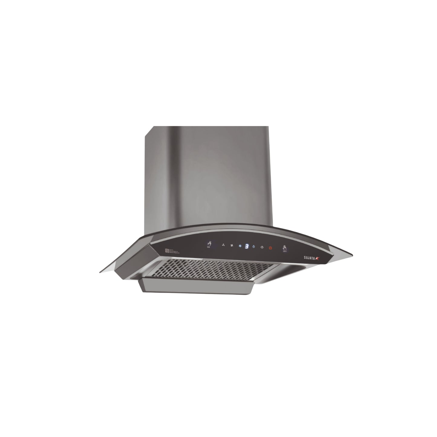 Sujata Amber Kitchen Chimney | Turbo Suction Auto Clean Chimney for Smoke | Grease-Free Cooking |