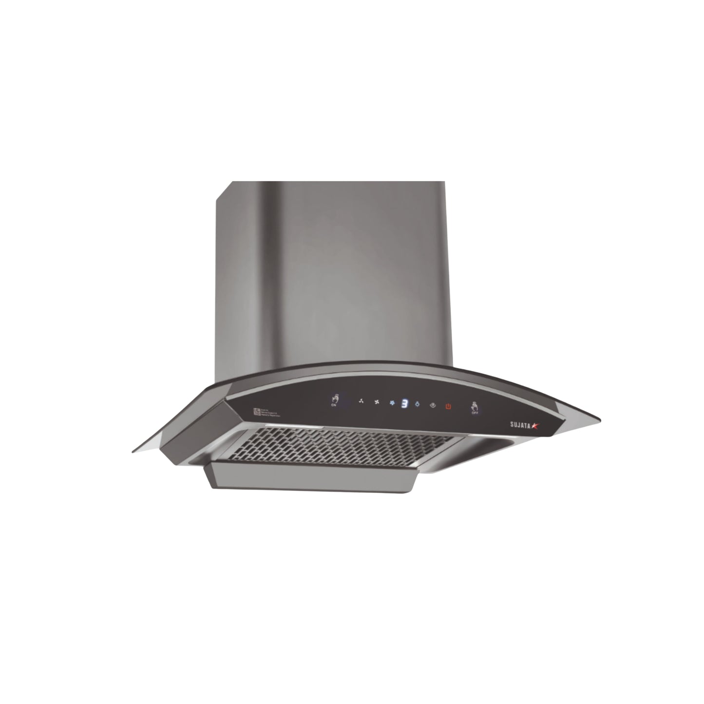Sujata Amber Kitchen Chimney | Turbo Suction Auto Clean Chimney for Smoke | Grease-Free Cooking |