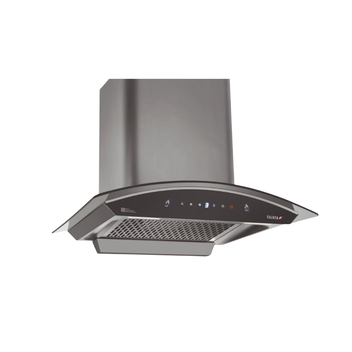 Sujata Amber Kitchen Chimney | Turbo Suction Auto Clean Chimney for Smoke | Grease-Free Cooking |