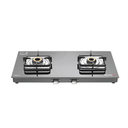 Sujata Classic Gas Stove | Manual Ignition | 9 Year Warranty | LPG & PNG Compatible With Jumbo Brass Burner |