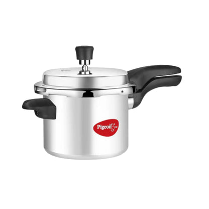 Deluxe Calida Pressure Cooker Outer Lid IB | Induction Base | Silver |