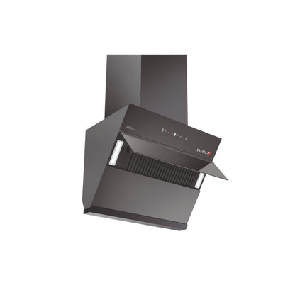 Sujata Topaz Kitchen Chimney | Smart Motion Sensor Chimney with Powerful Suction & Elegant Curved Glass Design
