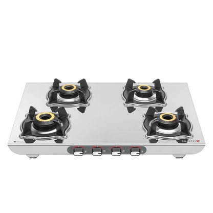 Sujata Sterno Gas Stove | Manual ignition | 9 Years Warranty | Durable Stainless Steel Body |