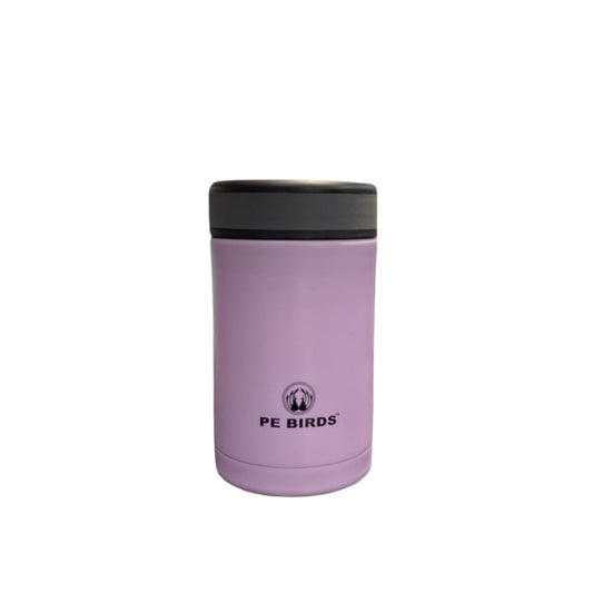 PE BIRDS Sambar Jar | Leak Proof | 500ml | Purple | Double Wall |