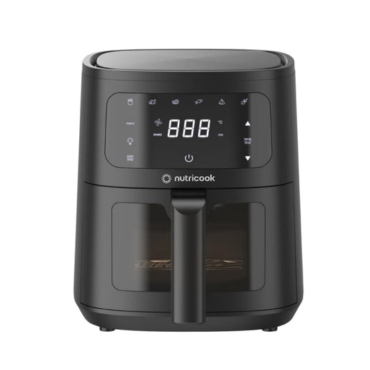 Nutricook Vision AIr Fryer | 4.5 L | 6 Cooking Programs | 1300W | 2 Years Warranty | Black |