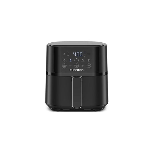 Chefman 4 QT Compact Airfryer | Hi-Fry Technology | Touchscreen Controls | Black |