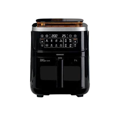KENWOOD Airfryer | 7 Litre | Black | Digital Air Fryer and Steamer |