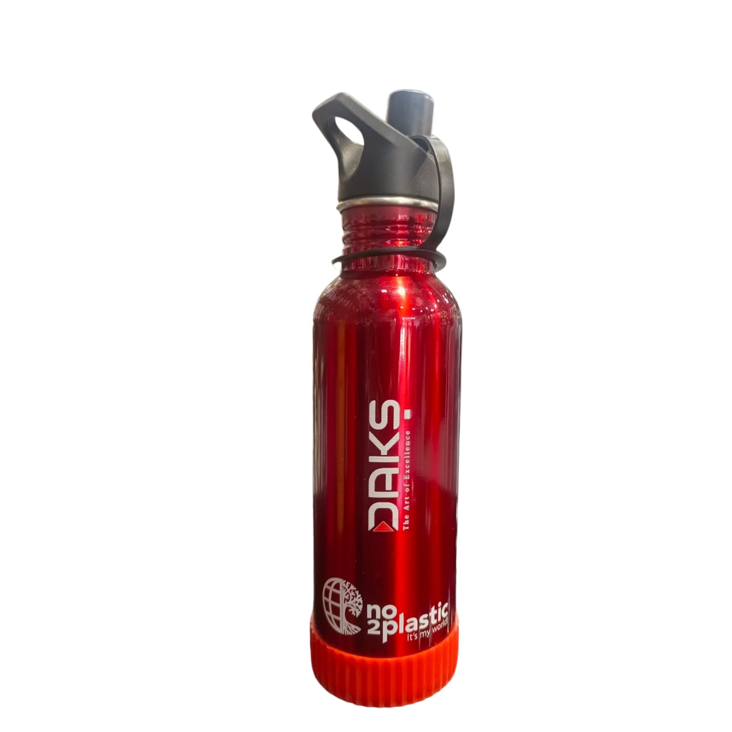 Daks Stainless Steel Water Bottle | 900ml | Red |