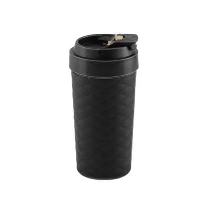 JAYPEE Luxip Sipper Pu Insulated Inner Stainless Steel  | 385ml | Black |
