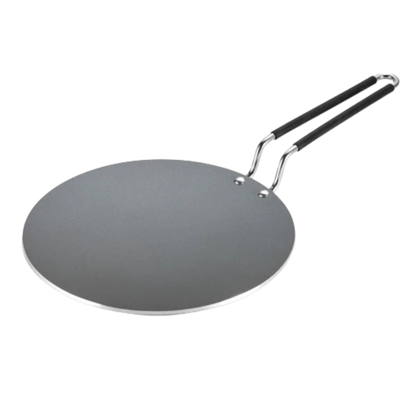 Tramontina Fusao Ex Triply Stainless Steel Ceramic Coated Concave Tawa |  26 cm | 10 Year Warranty |