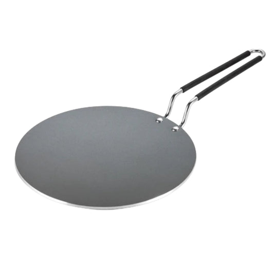 Tramontina Fusao Ex Triply Stainless Steel Ceramic Coated Concave Tawa |  26 cm | 10 Year Warranty |