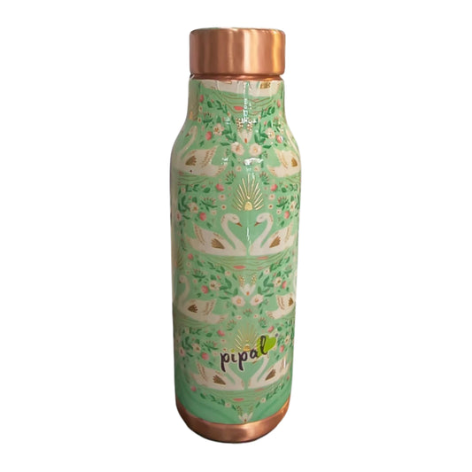 Pipal Rio Copper Water Bottle | 1000ml | Swan Green |