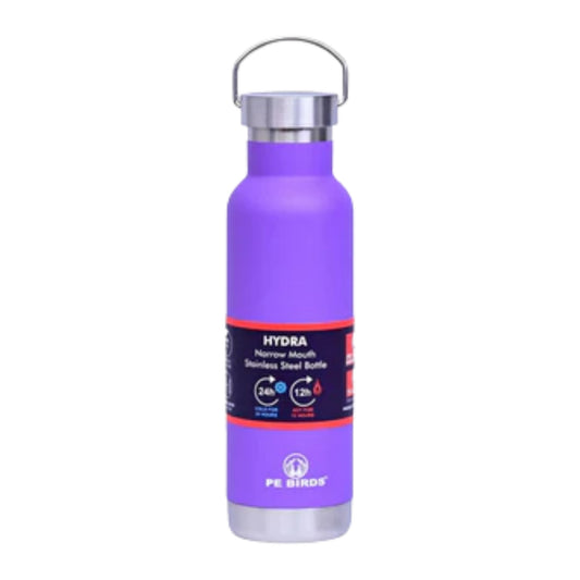 PE Birds Hydra Stainless Steel Insulated Flask  | 600ml | Purple |