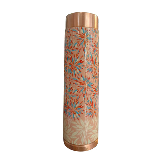 Pipal Vally Copper Water Bottle | 950ml |  Petal Spin |