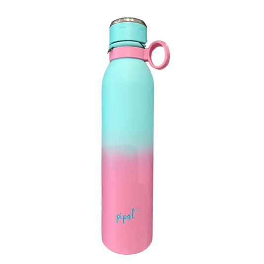 Pipal Stellar 500ml Stainless Steel Vacuum Flask | Pink & Blue | 500ml |
