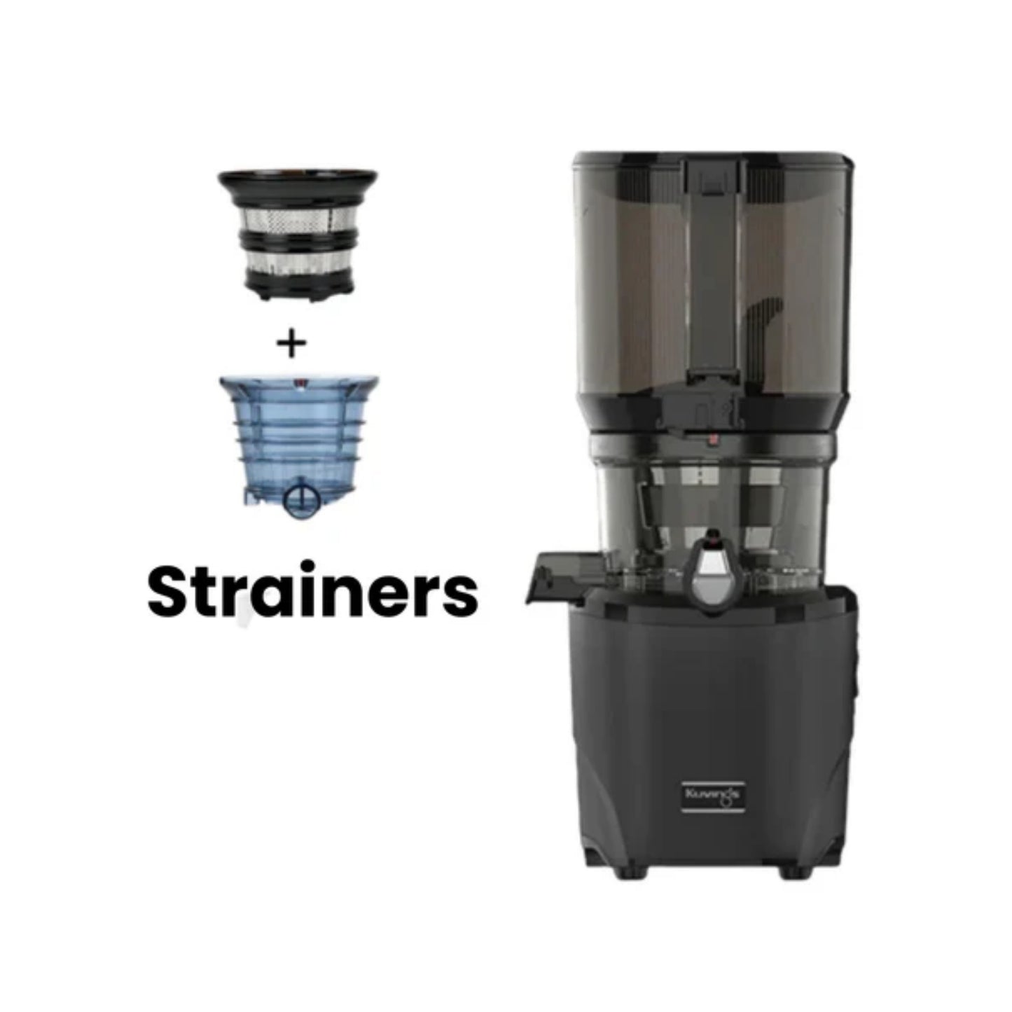 Kuvings AUTO10 Automatic Cold Press Juicer with Strainers | Black | Healthy Living |