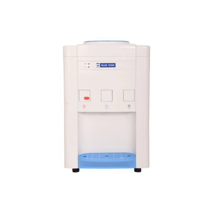 Blue Star Table Top Water Dispenser | BWD3TTGA | Hot, Cold & Normal Water| 3 Litre | White |