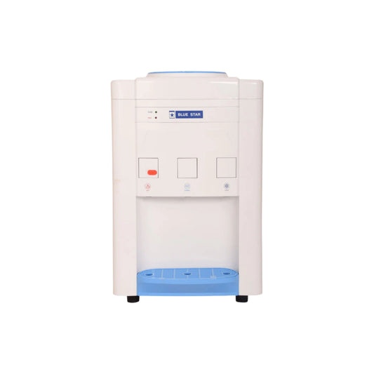 Blue Star Table Top Water Dispenser | BWD3TTGA | Hot, Cold & Normal Water| 3 Litre | White |