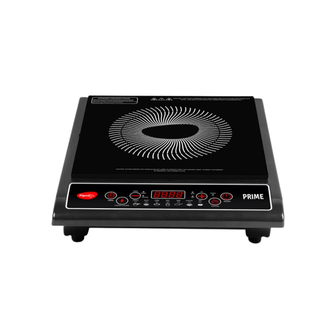 Pigeon Prime Induction Cooktop | 1800 W | Push Button | No LPG |