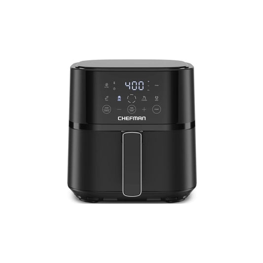 Chefman 6 QT Compact Airfryer | Hi-Fry Technology | Touchscreen Controls | Black |