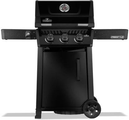 Napoleon Freestyle 365 | LPG Gas | BBQ Grill | 3 Burner | Outdoor Barbecue | Black |
