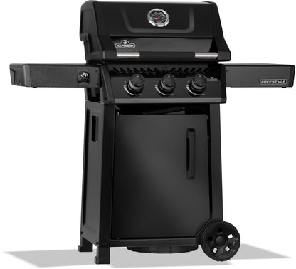 Napoleon Freestyle 365 | LPG Gas | BBQ Grill | 3 Burner | Outdoor Barbecue | Black |