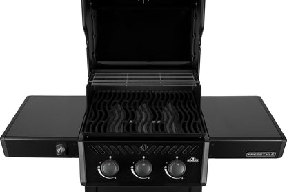 Napoleon Freestyle 365 | LPG Gas | BBQ Grill | 3 Burner | Outdoor Barbecue | Black |