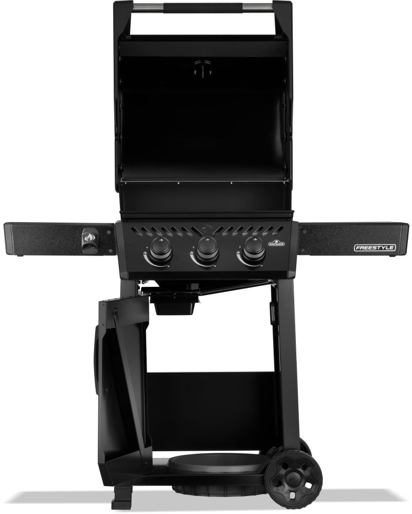 Napoleon Freestyle 365 | LPG Gas | BBQ Grill | 3 Burner | Outdoor Barbecue | Black |