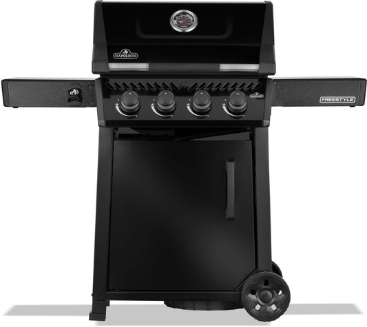 Napoleon Freestyle 465 | LPG Gas | BBQ Grill | 4 Burner | Outdoor Barbecue | Black |