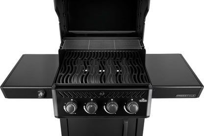 Napoleon Freestyle 465 | LPG Gas | BBQ Grill | 4 Burner | Outdoor Barbecue | Black |
