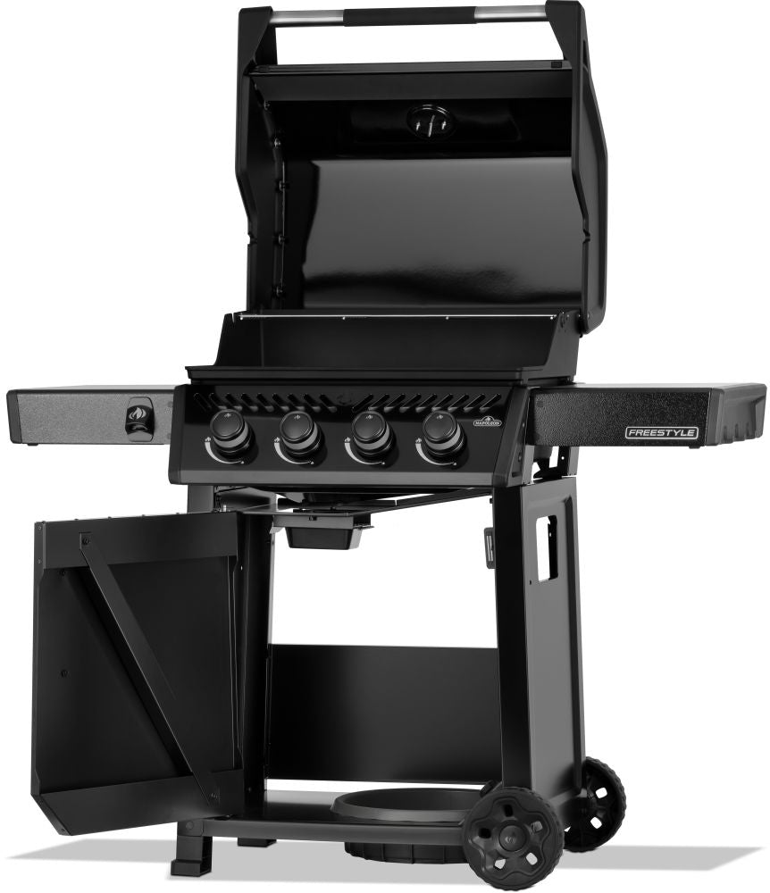 Napoleon Freestyle 465 | LPG Gas | BBQ Grill | 4 Burner | Outdoor Barbecue | Black |