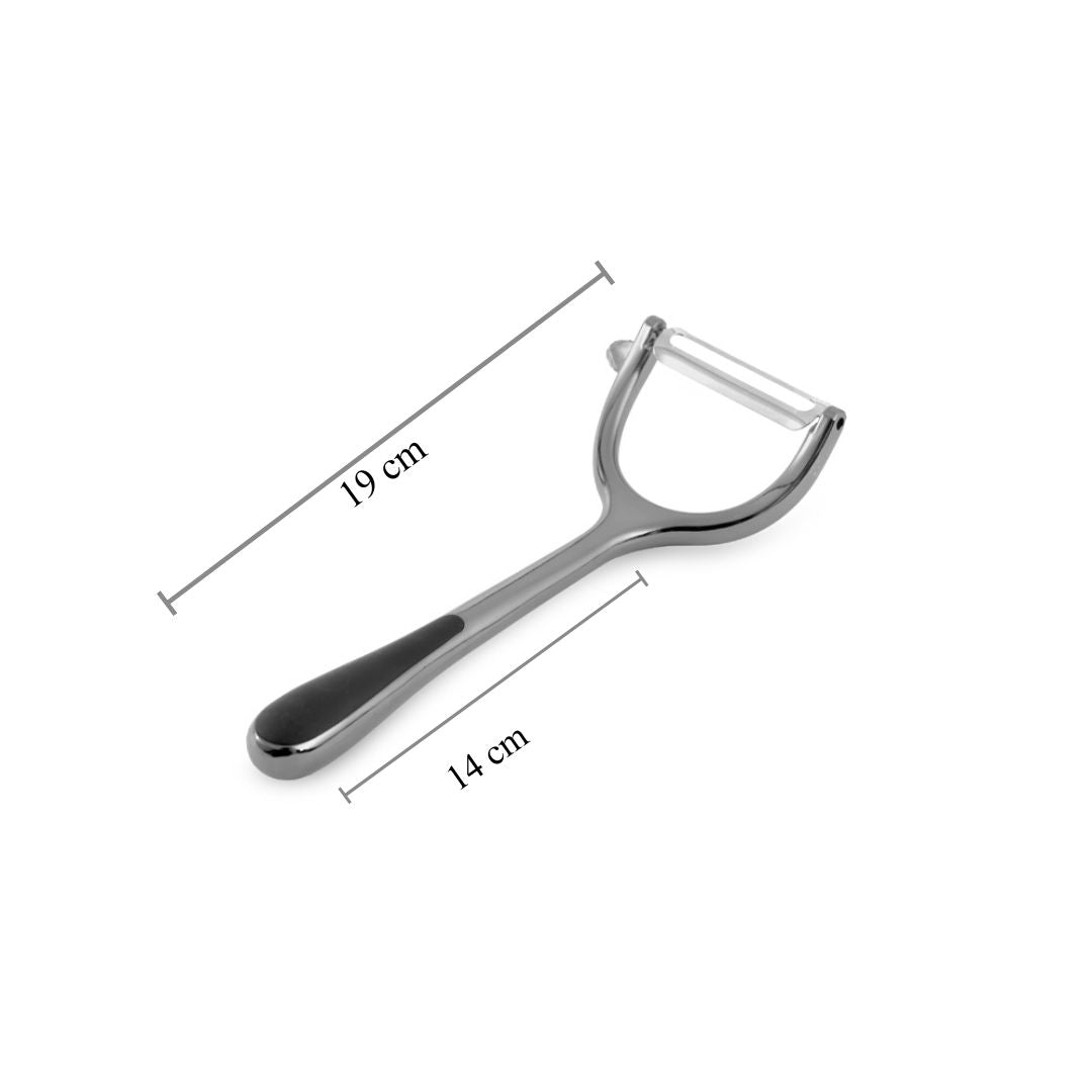 Y - shaped Peeler | Black | Effortless and Convenient |