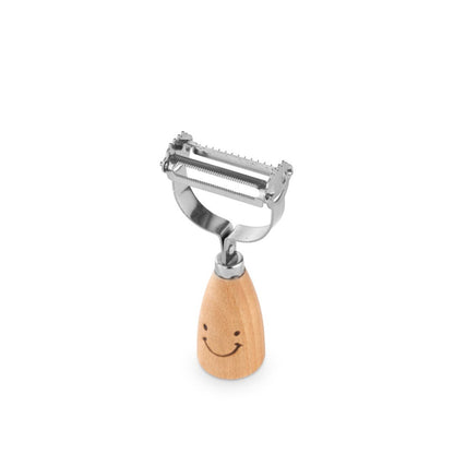 Smiley Multi Peeler | Wooden Handle |