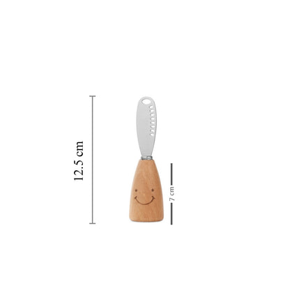 Smiley Butter Knife | Wooden Handle |