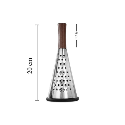 Stainless Steel 3 Sided Cone Grater | Fine Grating |